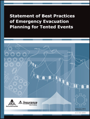  Statement of Best Practices of Emergency Evacuation Planning for Tented Events 